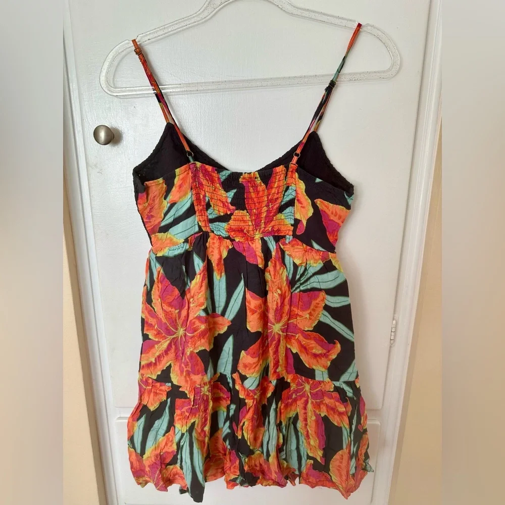 Billabong Sunny Bliss Crochet Bodice Dress - EUC - Picture 6 of 6